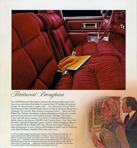 1978 Cadillac Brochure Page 10
